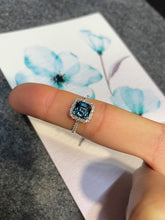 Load image into Gallery viewer, Unheated Teal Sapphire Ring - 2.08CT (NJR097)
