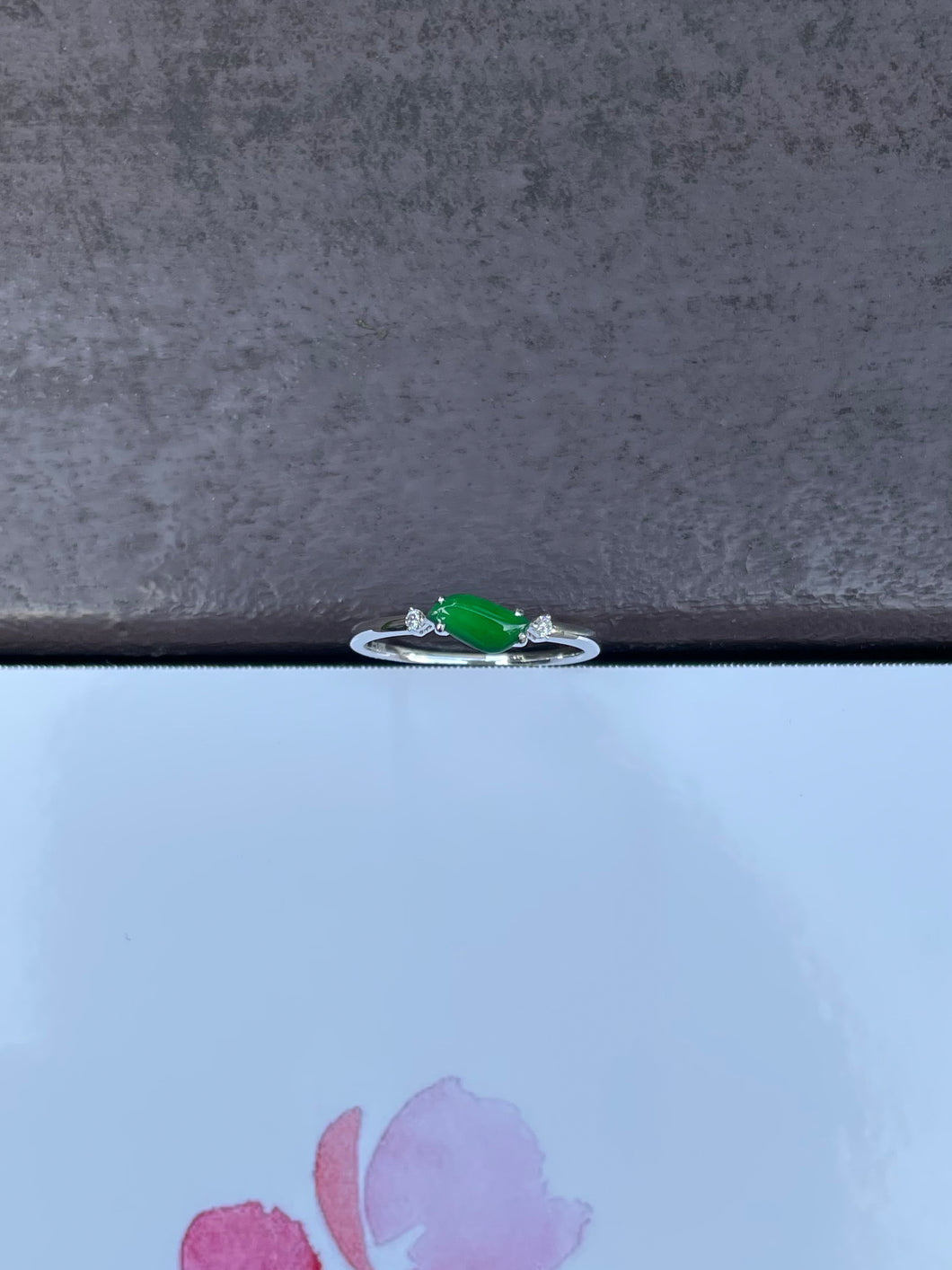 Green Jadeite Ring (NJR061)
