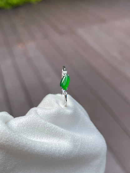 Green Jadeite Ring (NJR061)