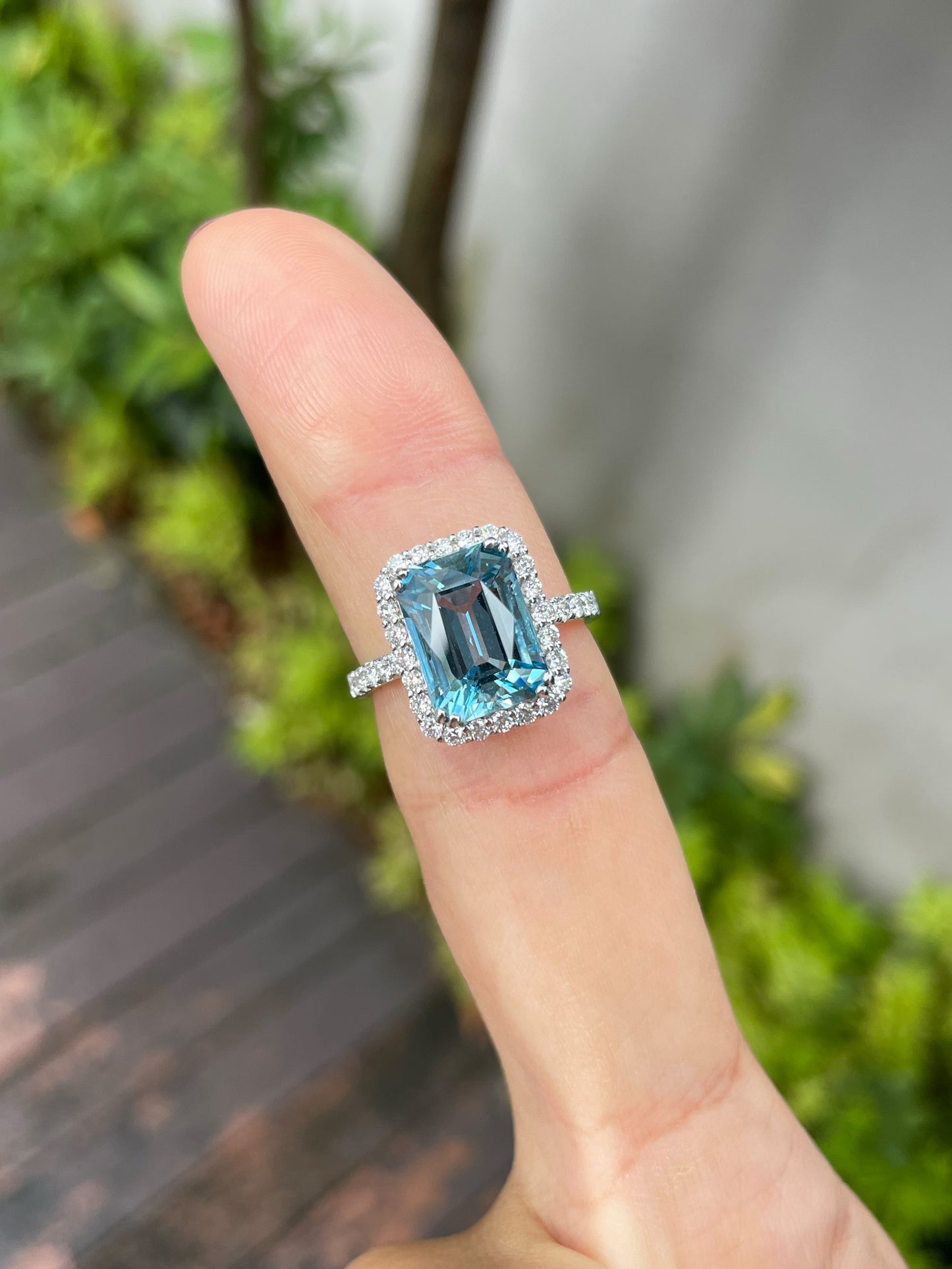 Aquamarine Ring - 3.1CT (NJR102)