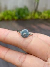 Load image into Gallery viewer, Blue Jade Ring - Safety Coin (NJR105)
