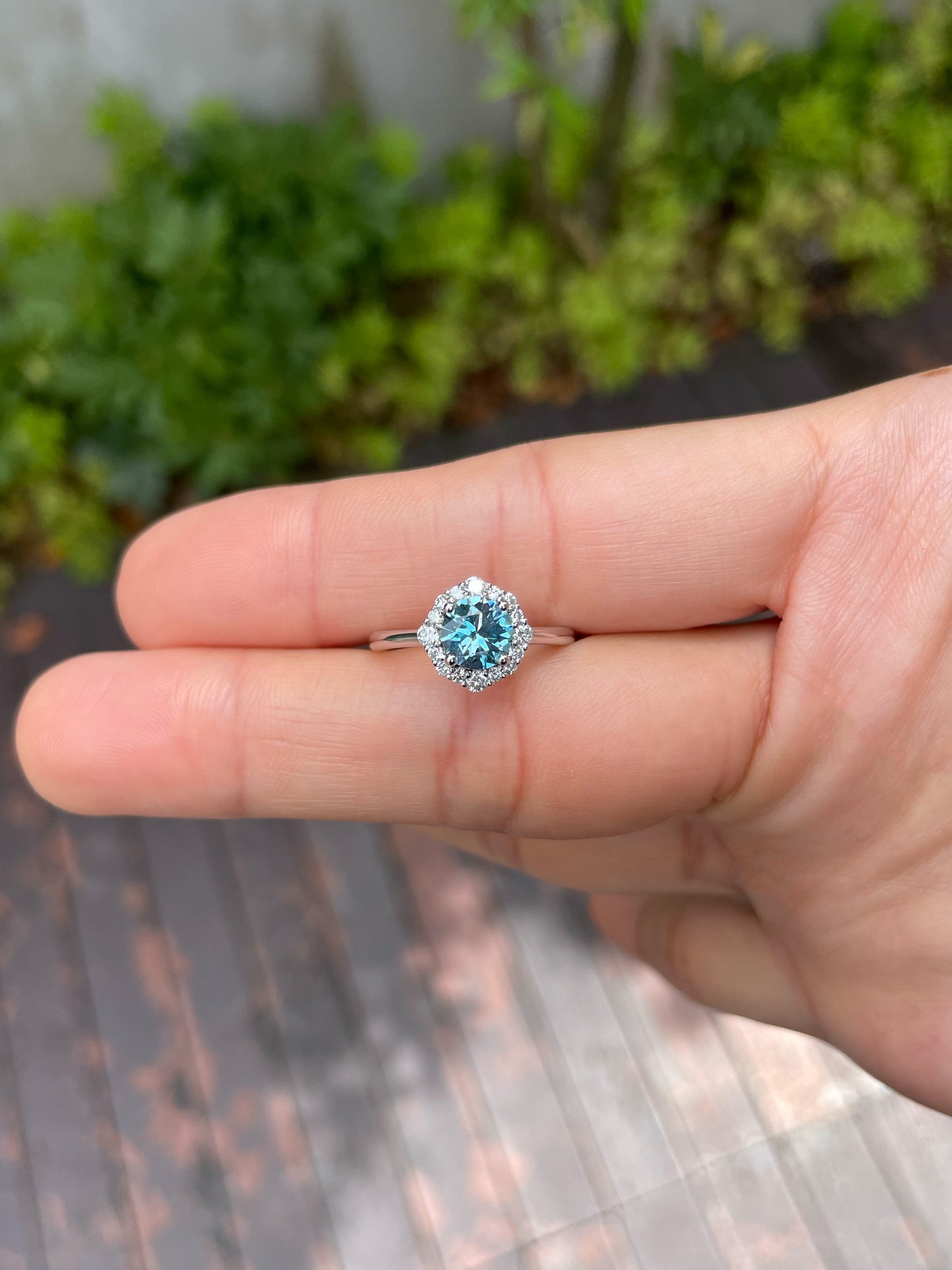 Aquamarine Ring - 0.7CT (NJR116)