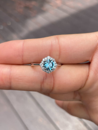 Aquamarine Ring - 0.7CT (NJR116)