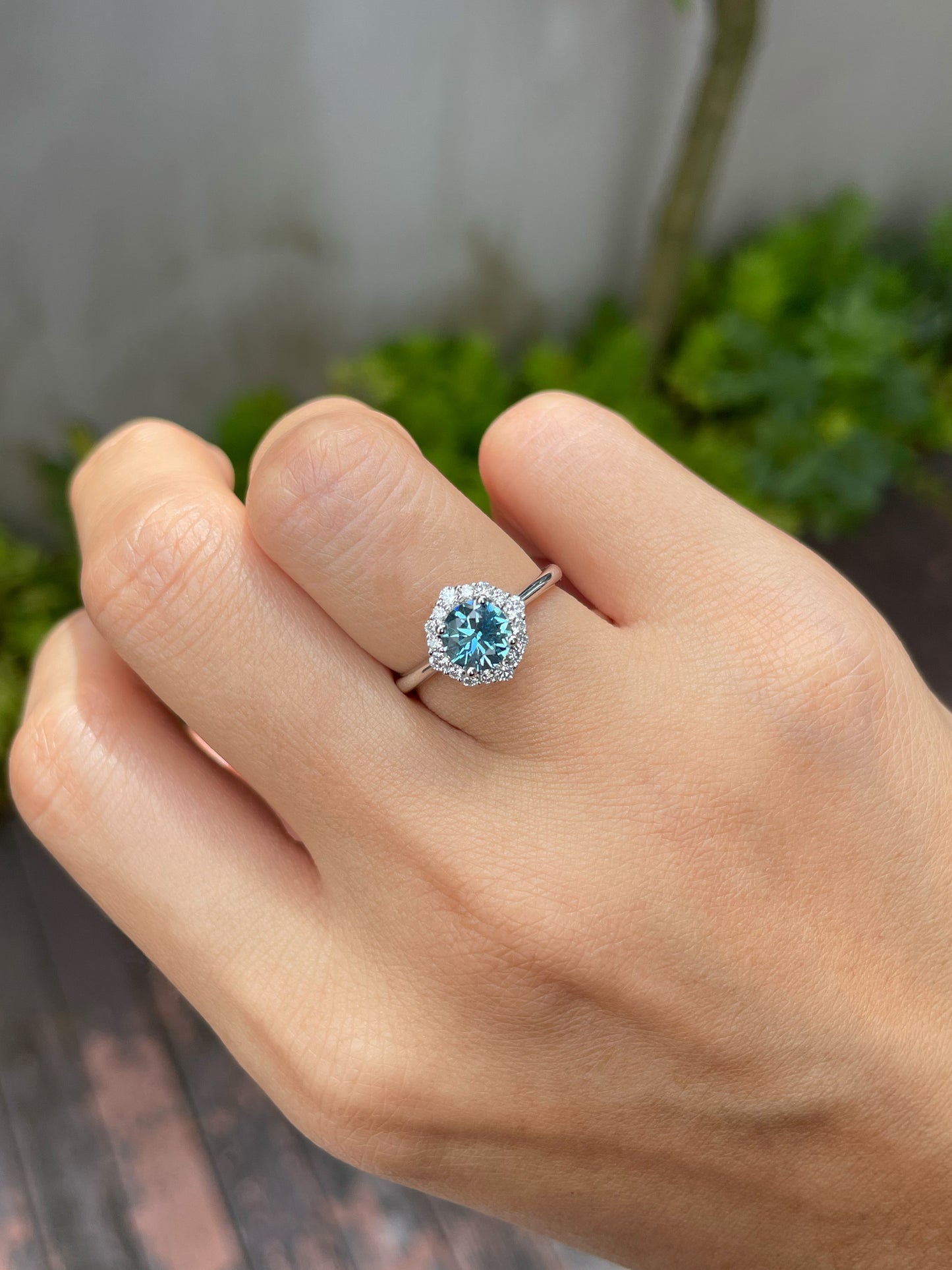 Aquamarine Ring - 0.7CT (NJR116)