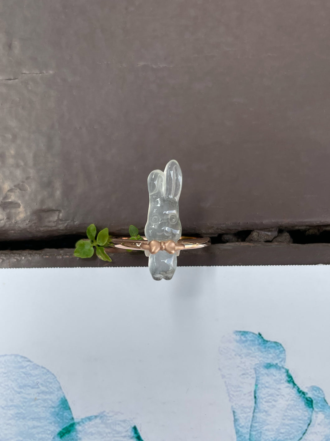 Icy Jade Ring - Rabbit (NJR118)