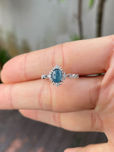 Load image into Gallery viewer, Blue Jade Cabochon Ring (NJR127)
