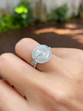 Load image into Gallery viewer, Icy Jade Ring - Safety Coin (NJR132)
