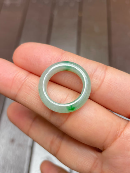 Green Jade Abacus Ring | HK 12.5 (NJR133)