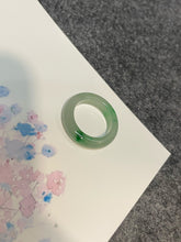 Load image into Gallery viewer, Green Jade Abacus Ring | HK 12.5 (NJR133)
