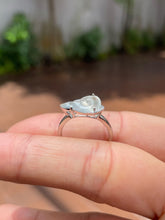 Load image into Gallery viewer, Icy White Jade Ring - Cloud (NJR135)
